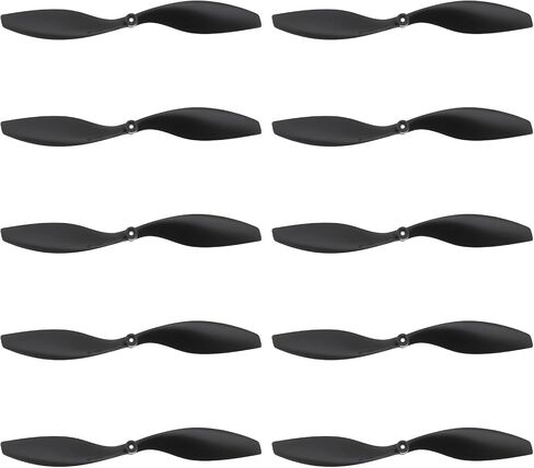 The Lord of the Tools 10Pcs 8043 RC Propellers Black Slow Flyer Prop for RC Aircraft Quadcopter Prop in Saudi Arabia