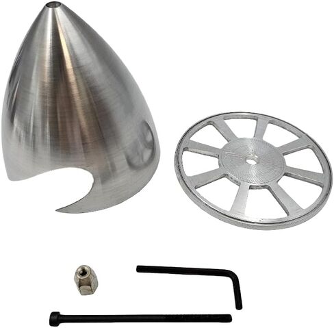 RC Models Aluminium سبيكة مروحة SPINNER 76-127 مم (3.0-5.0INCH) ل 2 شفرات المروحة المحرك Aeromodelling أجزاء RC (5.0 '(127 مم)) in Saudi Arabia