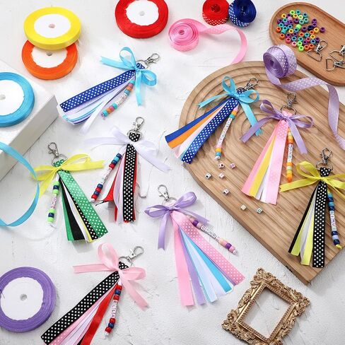 Zeyune 233 Pcs Halloween Keychain Making Kit Bead Keychain Making Crafts Adjustable Letter Pumpkin Bat Gift Alphabet Bead Jewelry Key Ring Backpack Accessories for Holiday Party Favor in Saudi Arabia