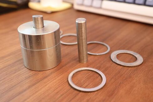 Coin Ring Puncher & Spacer Set | Punch Hole Coin Jewelry Making Tool | 6 Punches CoinRing Making Tool | Self Centering CoinRing Punches Set | Coin-Ring Center Punch 7/16inch in Saudi Arabia