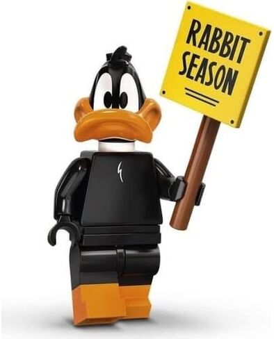 LEGO Looney Tunes Series 1 Daffy Duck Minifigure 71030 (Bagged) in Saudi Arabia