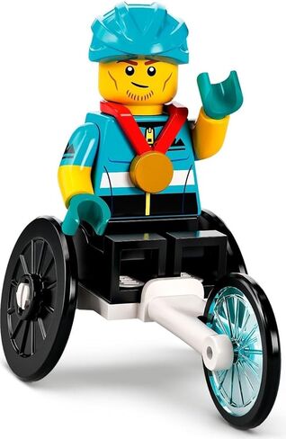 LEGO Minifigure Series 22 Wheelchair Racer Minifigure 71032 in Saudi Arabia