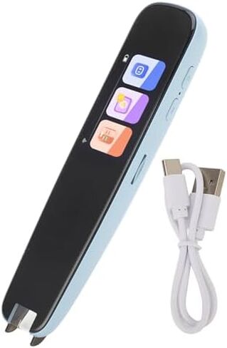 Garosa Translation Scanning Pen Mobile Smart Scanner Pen Language Translator Real Time Point to Read Electronic Dictionary Intelligent Scanning Literacy English Learning Scanning in Saudi Arabia