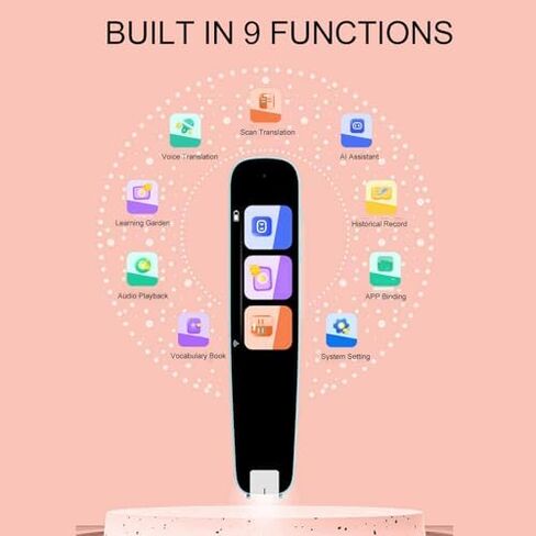 Garosa Translation Scanning Pen Mobile Smart Scanner Pen Language Translator Real Time Point to Read Electronic Dictionary Intelligent Scanning Literacy English Learning Scanning in Saudi Arabia