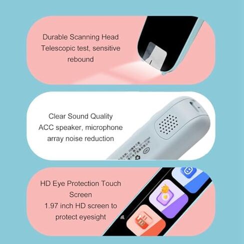 Garosa Translation Scanning Pen Mobile Smart Scanner Pen Language Translator Real Time Point to Read Electronic Dictionary Intelligent Scanning Literacy English Learning Scanning in Saudi Arabia
