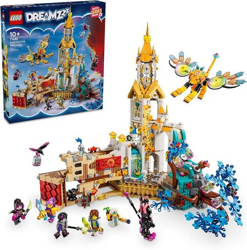 LEGO DREAMZzz Castle Nocturnia Building Toy - Pretend Play Set for Kids, Ages 10+ - Creative Storytelling Toy W/2 Construction Modes & 6 Minifigures for Boys and Girls - 71486 in Saudi Arabia