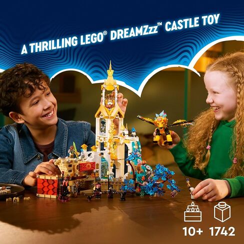LEGO DREAMZzz Castle Nocturnia Building Toy - Pretend Play Set for Kids, Ages 10+ - Creative Storytelling Toy W/2 Construction Modes & 6 Minifigures for Boys and Girls - 71486 in Saudi Arabia