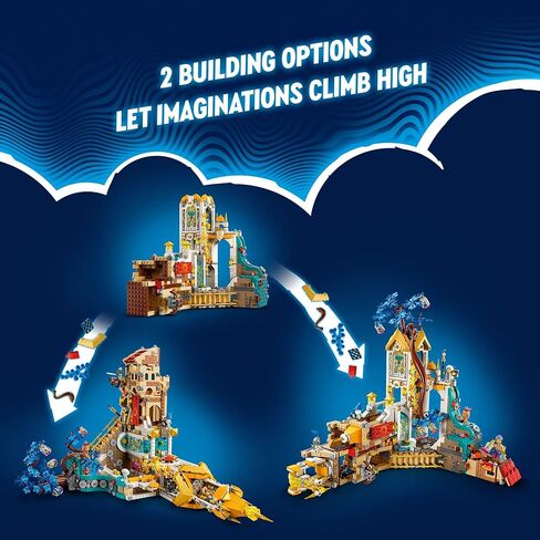 LEGO DREAMZzz Castle Nocturnia Building Toy - Pretend Play Set for Kids, Ages 10+ - Creative Storytelling Toy W/2 Construction Modes & 6 Minifigures for Boys and Girls - 71486 in Saudi Arabia