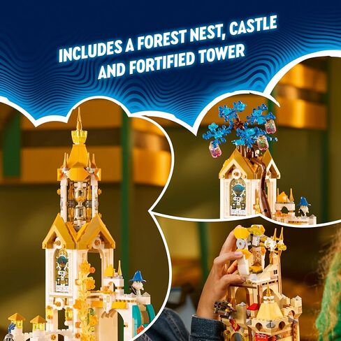LEGO DREAMZzz Castle Nocturnia Building Toy - Pretend Play Set for Kids, Ages 10+ - Creative Storytelling Toy W/2 Construction Modes & 6 Minifigures for Boys and Girls - 71486 in Saudi Arabia