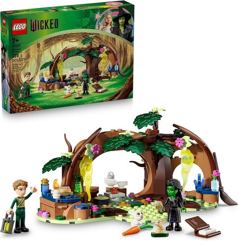 لعبة Lego Wicked Elphaba’s Retreat Building Toy - Elphaba & Fiyero Toy Toy Toy and Playet With Forest Friends - Play Play Building Build For Kids ، Age 7+ - Wicked Gift for Girls & Boys - 75687 in Saudi Arabia