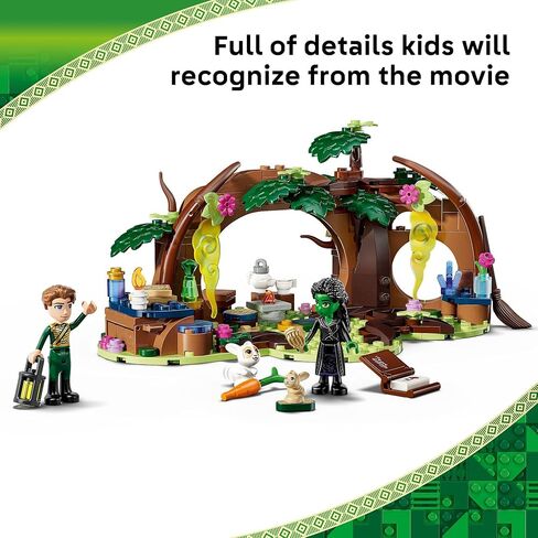 لعبة Lego Wicked Elphaba’s Retreat Building Toy - Elphaba & Fiyero Toy Toy Toy and Playet With Forest Friends - Play Play Building Build For Kids ، Age 7+ - Wicked Gift for Girls & Boys - 75687 in Saudi Arabia