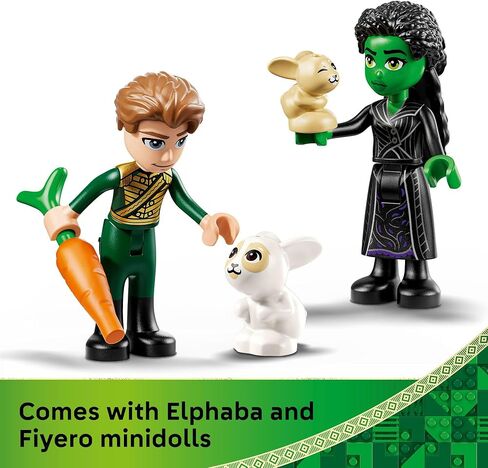 لعبة Lego Wicked Elphaba’s Retreat Building Toy - Elphaba & Fiyero Toy Toy Toy and Playet With Forest Friends - Play Play Building Build For Kids ، Age 7+ - Wicked Gift for Girls & Boys - 75687 in Saudi Arabia