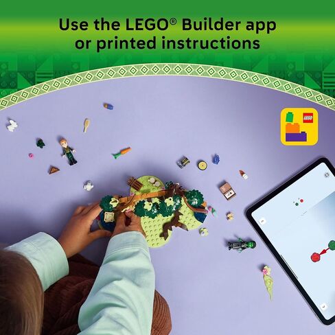 لعبة Lego Wicked Elphaba’s Retreat Building Toy - Elphaba & Fiyero Toy Toy Toy and Playet With Forest Friends - Play Play Building Build For Kids ، Age 7+ - Wicked Gift for Girls & Boys - 75687 in Saudi Arabia