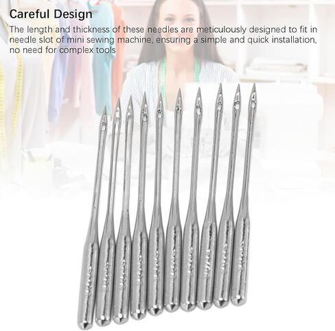 101 Mini Handheld Electric Sewing Machine Needles, Stainless Steel Replacement Needles Suitable for Lightweight to Medium Weight Fabrics in Saudi Arabia