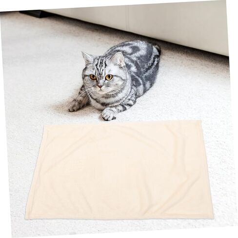 Toyvian Coral Fleece Pet بطانية دافئة دافئة رمي دافئ للكلاب القطط أريكة ناع in Kuwait