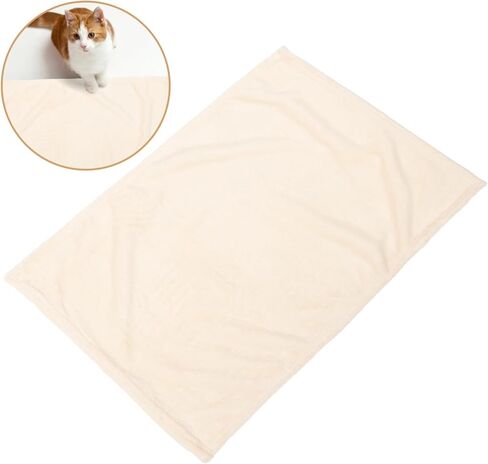 Toyvian Coral Fleece Pet بطانية دافئة دافئة رمي دافئ للكلاب القطط أريكة ناع in Kuwait