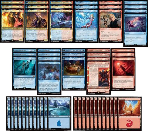 Final Fantasy Magic The Gathering Deck - Ezzet Spells - Blue Red - قوي جدًا - قانوني حديث - تم تصميمه مخصصًا - 60 بطاقة MTG! in Saudi Arabia
