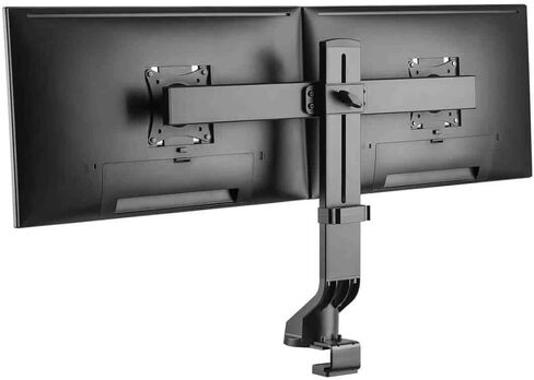 Tripp Lite Dual-Display Monitor Arm W/Desk Clamp Right قابل للتعديل 17-27in (DDR1727DC) in Saudi Arabia