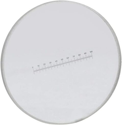 Microscope Eyepiece Micrometer X=10 Scale Ruler 100 Graticule Calibration Ocular DIV 0.1 Mm Microscope in Saudi Arabia
