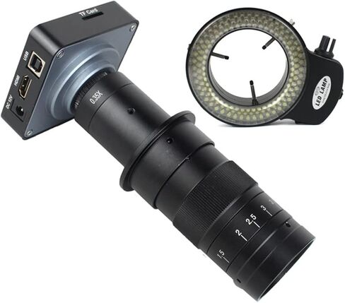 Microscope Full HD 1080P 60FPS 2K 3800W 38MP USB Industrial Electronic Digital Video Microscope Camera in Saudi Arabia