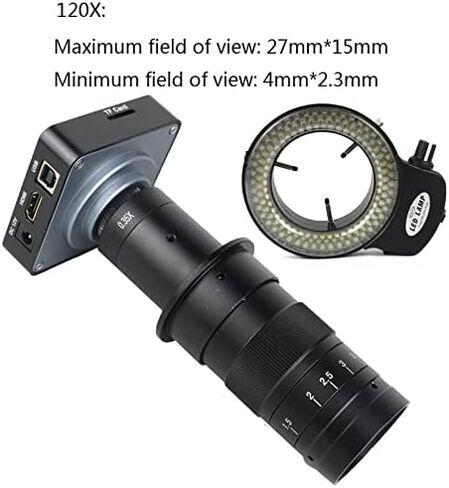 Microscope Full HD 1080P 60FPS 2K 3800W 38MP USB Industrial Electronic Digital Video Microscope Camera in Saudi Arabia