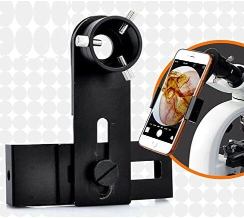 Microscope Full Metal Stable-Bracket Universal Microscope Mobile Phone Holder in Saudi Arabia