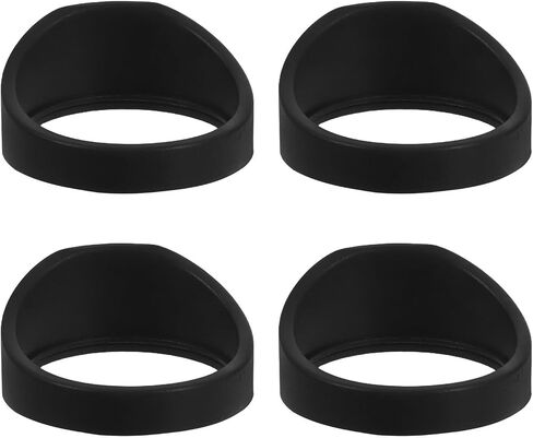 غطاء العدسة المطاطية من Homoyoyo 4pcs: حراس مجسمة لمجهر الاستريو يحمي إكسسوارات حماية العين in Saudi Arabia