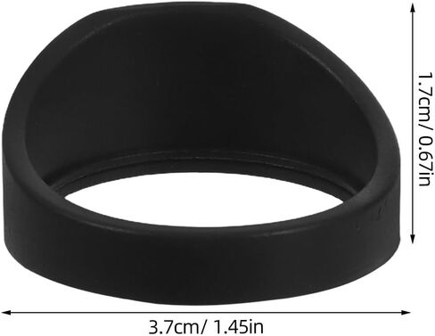غطاء العدسة المطاطية من Homoyoyo 4pcs: حراس مجسمة لمجهر الاستريو يحمي إكسسوارات حماية العين in Saudi Arabia