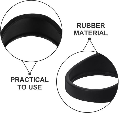 غطاء العدسة المطاطية من Homoyoyo 4pcs: حراس مجسمة لمجهر الاستريو يحمي إكسسوارات حماية العين in Saudi Arabia