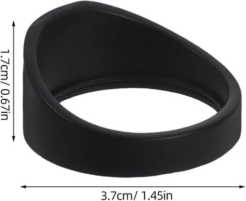 غطاء العدسة المطاطية من Homoyoyo 4pcs: حراس مجسمة لمجهر الاستريو يحمي إكسسوارات حماية العين in Saudi Arabia