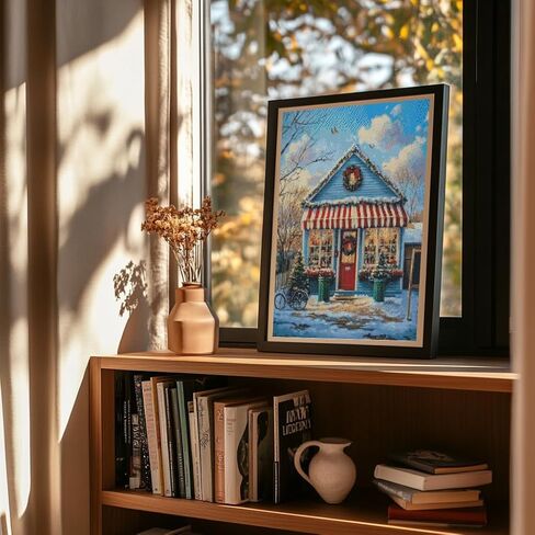 Christmas Snowman Cross Stitch Kits للبالغين XMAS Red Hummingbird Kit Kit Pre Printed 11ct Winter DIY Stamped Starter Kits in Kuwait