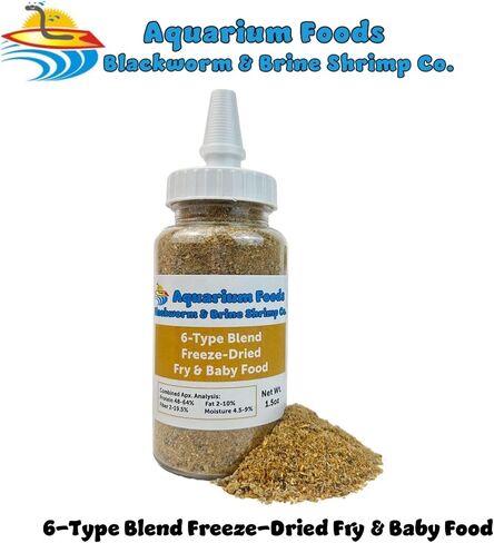 مزيج الأطفال المائي من 6 من طرازات الدماء ، الروبيان الملحي ، العوالق ، Mysis ، Tubifex ، Krill ، من أجل زجاجة الأسماك الاستوائية ، الأطفال ، غجاء ، رباعي ، Bettas ، نانو أسماك ... 1oz ضغط زجاجة in Saudi Arabia
