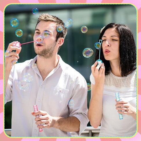 Leitee 36 Pieces Paw Print Bubble Wands Blue Puppy Dog Party Favors Mini Daisy Bubble Wands 5 Styles for Blue Dog Theme Birthday Party Decorations Filler Goodie Bags Stuffer Gifts in Saudi Arabia
