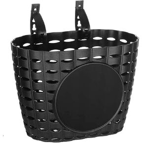 سلة دراجة للأطفال من Freefish مع تصميم أشرطة قابلة للتعديل، سلة دراجة مقود لملحقات دراجات الأطفال (أسود) in Kuwait