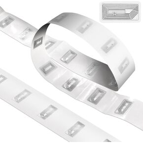 100 PCS NFC TAGS ملصقات مع رقاقة NTAG213 الأصلية ، ملصقات لاصقة واضحة علامات RFID ، ملصقات NFC ، ملصقات لاصقة إعادة الكتابة ، 144 بايت ذاكرة in Kuwait