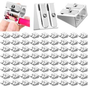 180 PCS Operation Christmas Attrics Bulk Metal Pencil Sharpener 2 Holes Manual Handheld Pencil Sharea in Kuwait