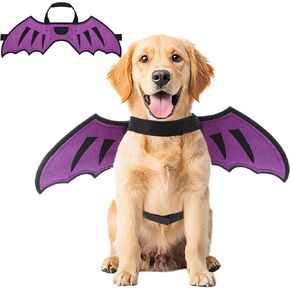 Dog Dragon Wings Halloween Costume Pet Cosplay Wings Accessory for Small Medium Earge Dogs Cat Cat Cat Halloween Photo Photo Photo Props Props in Kuwait