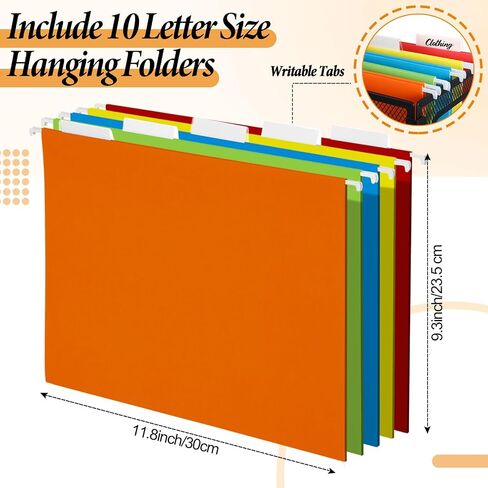 2 Pack Hanging File Holder, 10 Hanging Folders, Metal Mesh, Letter Size Folder Storage, Desktop Storage Cabinets, Office School Document(Black,Medium) in Saudi Arabia