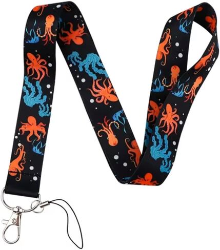 Pinstant Octopus Octopi Squid Testacle Jellyfish Jelly Fish Ocean Sea Cartoon Cute Kawaii Kids Animal 17.7 " in Kuwait
