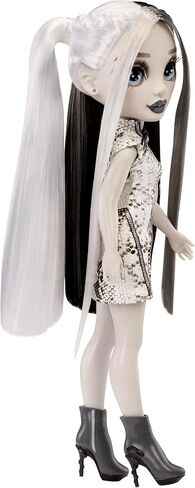 Rainbow High Shadow High Heather - Grayscale 11" Fashion Doll. Black and White Hair & Outfit & Handbag in Saudi Arabia