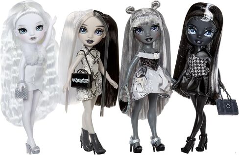 Rainbow High Shadow High Heather - Grayscale 11" Fashion Doll. Black and White Hair & Outfit & Handbag in Saudi Arabia