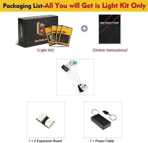 BrickBling LED Light Only, Compatible with Lego Creator 3 in 1 Space Robot 31164-Not Come with Model in Saudi Arabia