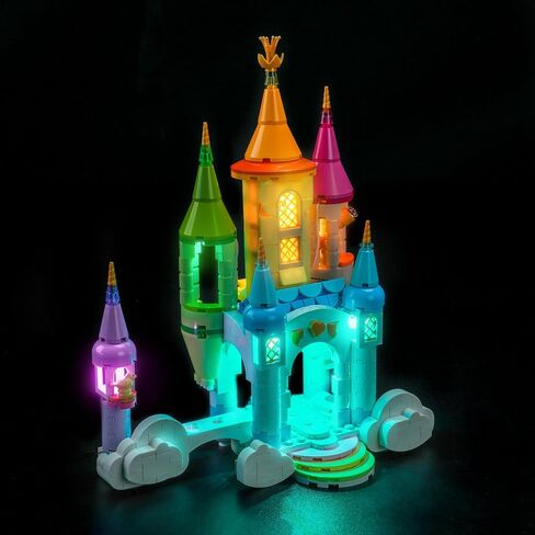 Light kit Compatible with Lego 31175 Unicorn Castle - No Model Only Light, LED Lighting Accessories Compatible with Lego Creator 3-in-1Unicorn Castle in Saudi Arabia