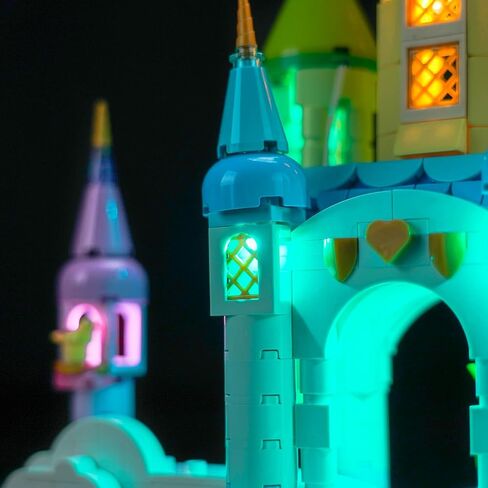 Light kit Compatible with Lego 31175 Unicorn Castle - No Model Only Light, LED Lighting Accessories Compatible with Lego Creator 3-in-1Unicorn Castle in Saudi Arabia