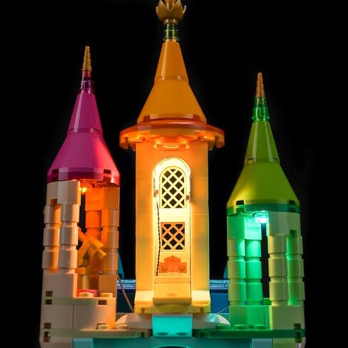 Light kit Compatible with Lego 31175 Unicorn Castle - No Model Only Light, LED Lighting Accessories Compatible with Lego Creator 3-in-1Unicorn Castle in Saudi Arabia