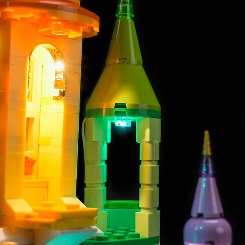 Light kit Compatible with Lego 31175 Unicorn Castle - No Model Only Light, LED Lighting Accessories Compatible with Lego Creator 3-in-1Unicorn Castle in Saudi Arabia