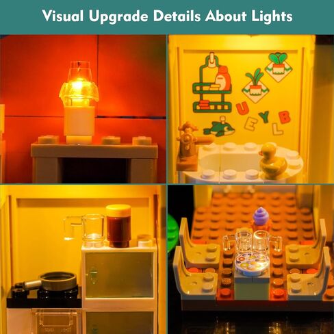 Light kit Compatible with Lego 11203 Bluey's Family House - No Model Only Light, LED Lighting Accessories Compatible with Lego 11203 Bluey's Cozy Cottage in Saudi Arabia
