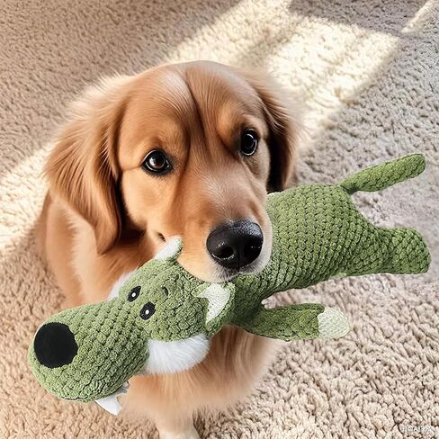 ألعاب Plush Chew للكلاب الكبيرة ، ألعاب الكلب الصاخبة للذئب للكلاب الكبيرة المتوسطة الكبيرة ، لعبة مضغ الحيوانات الأليفة الدائمة لجميع السلالات - الحجم الكبير ، الأخضر in Saudi Arabia