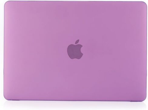 Compatible with MacBook 12 Inch A1534 - Slim Snap On Hard Shell Protective Cover and Keyboard Cover (Black) in Saudi Arabia