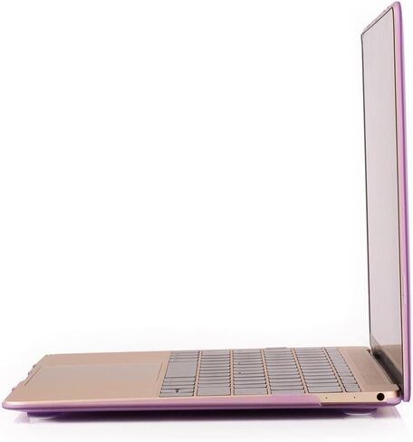 Compatible with MacBook 12 Inch A1534 - Slim Snap On Hard Shell Protective Cover and Keyboard Cover (Black) in Saudi Arabia